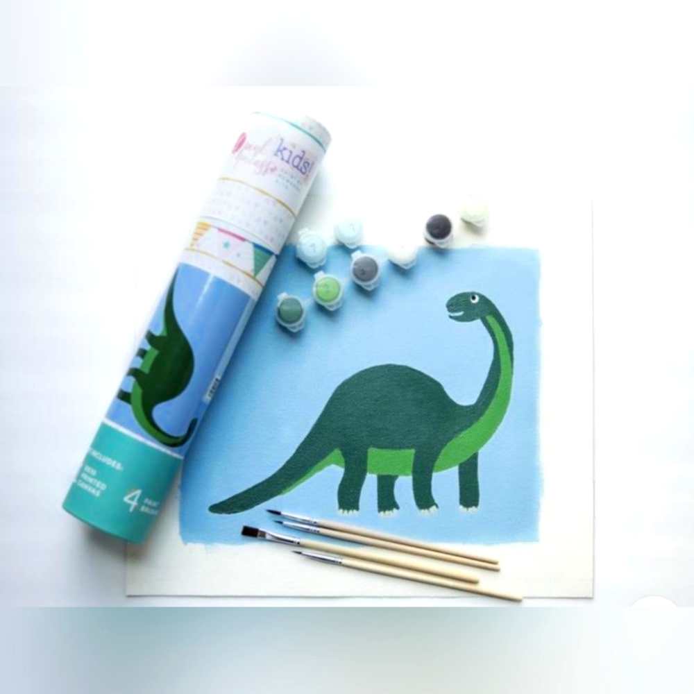 Donnie Dino Paint By Number Kit for Kids by Pink Picasso
